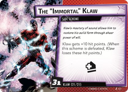 The "Immortal" Klaw