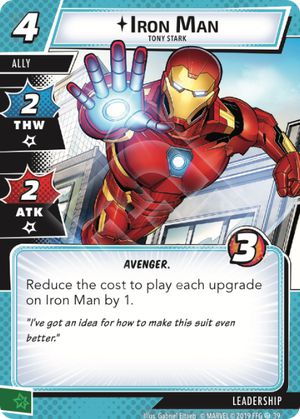 Gamegenic Manches de Marvel Champion-Iron Man GGS10091 