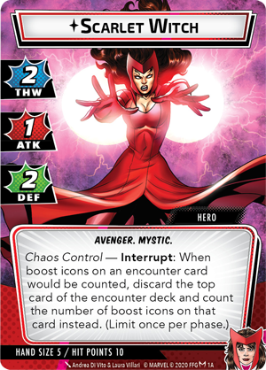 Scarlet Witch Das Kartenspiel Asmodee Marvel Champions 