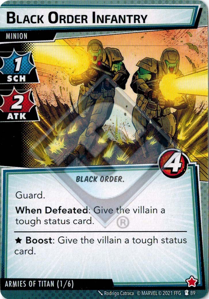 Black Order Infantry