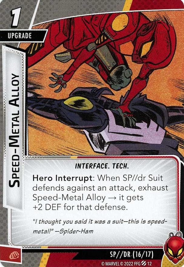Speed-Metal Alloy