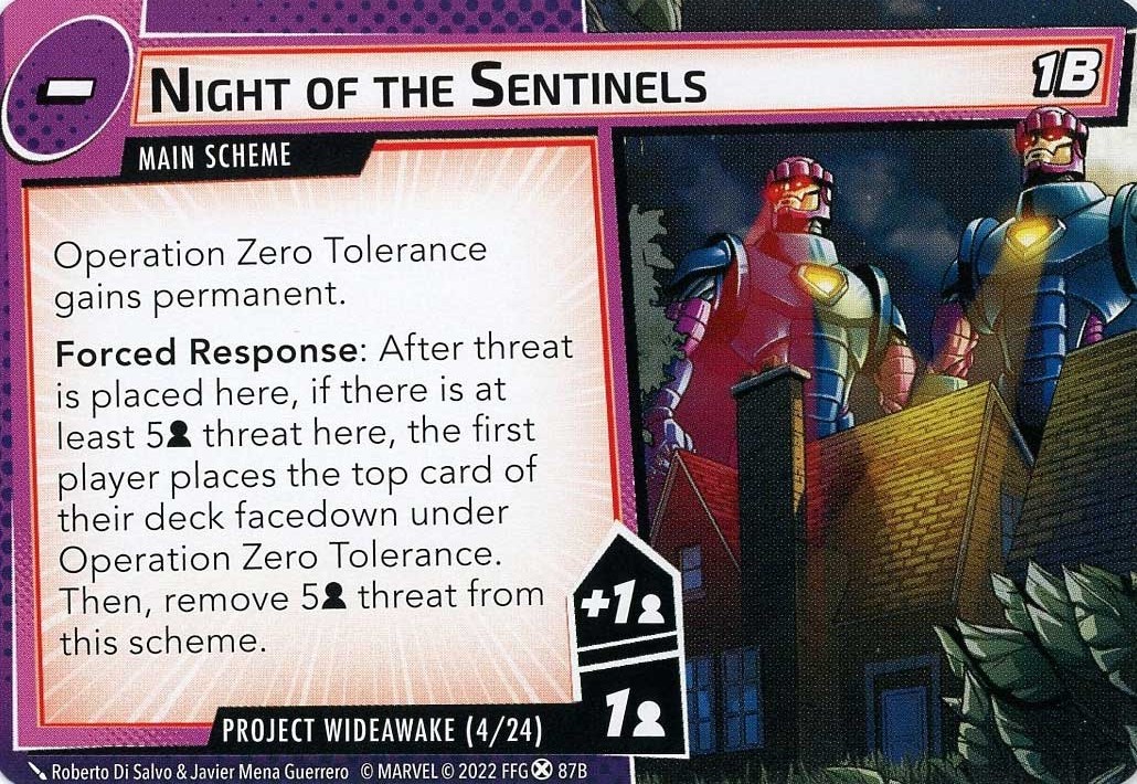 Night Of The Sentinels A · MarvelCDB