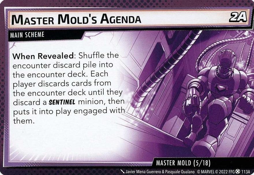 Master Mold's Agenda A