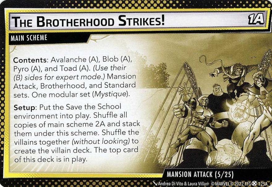 The Brotherhood Strikes! A