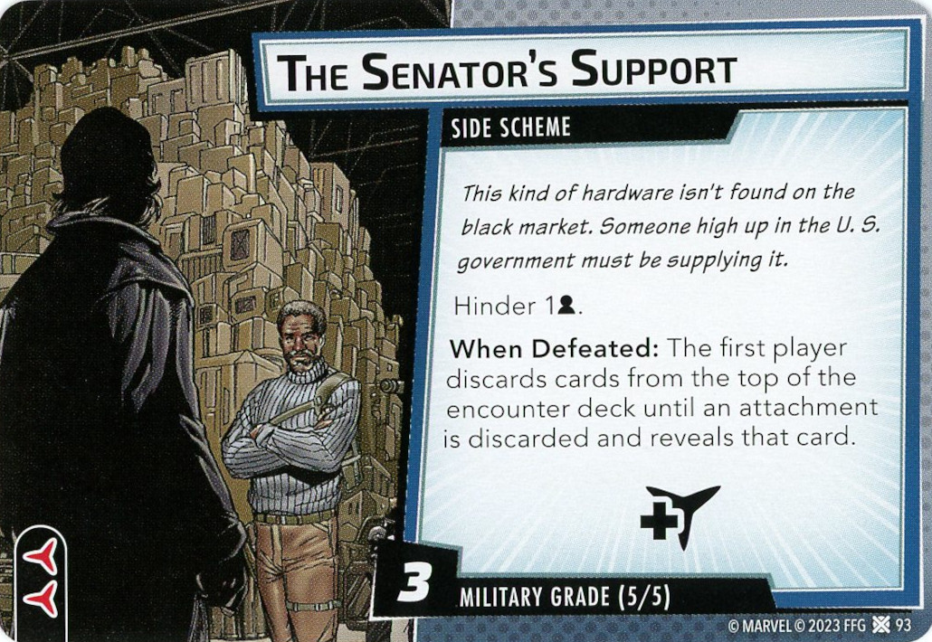The Senator's Support