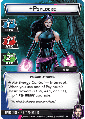 Psylocke MarvelCDB