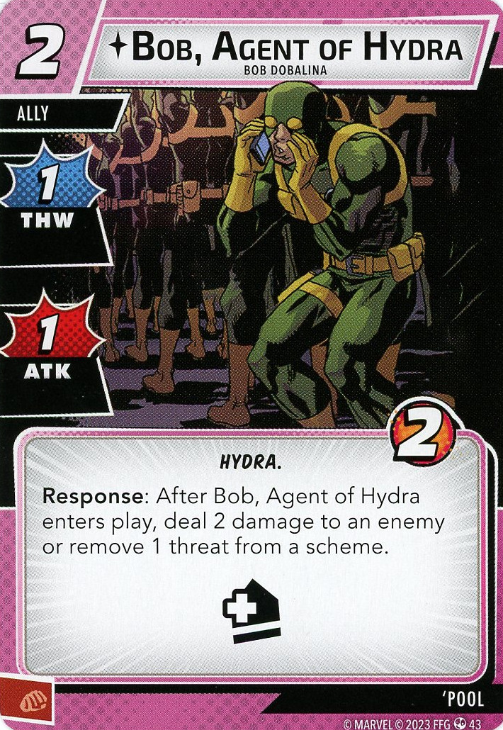 Bob, Agent of Hydra