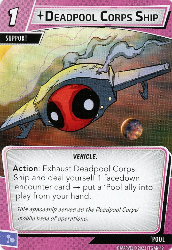 Deadpool Corps Ship