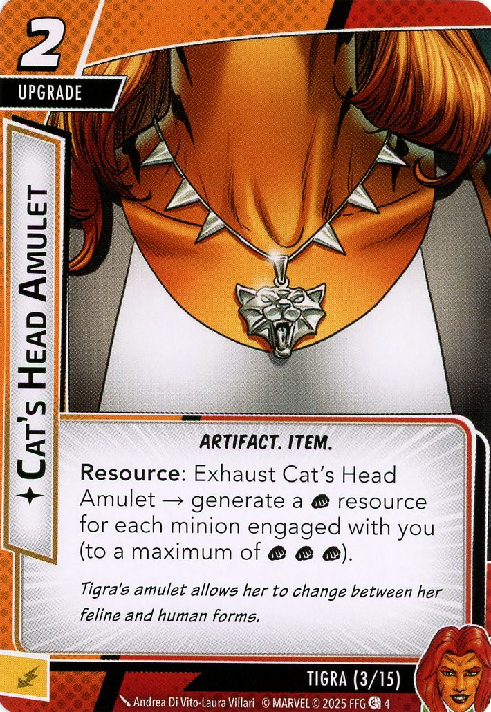 Cat's Head Amulet
