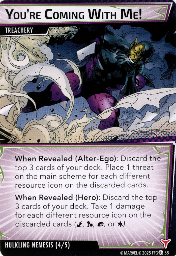 You're Coming With Me!