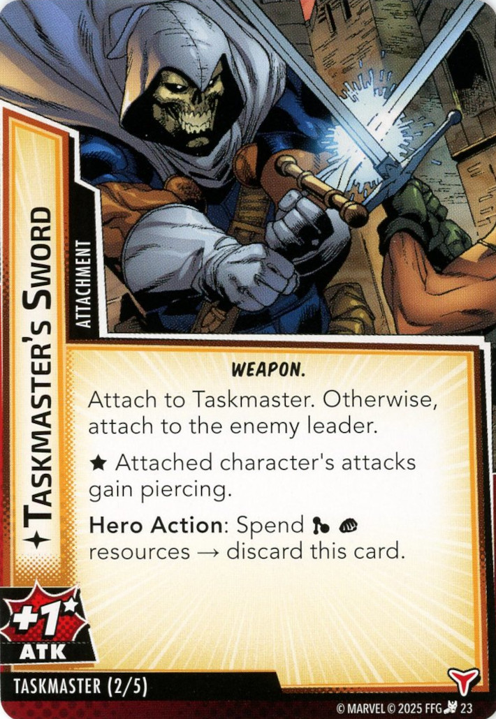 Taskmaster's Sword