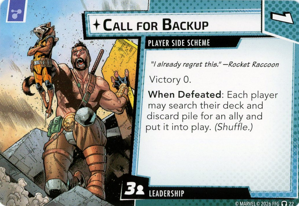 Call for Backup