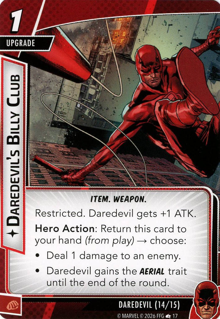 Daredevil's Billy Club